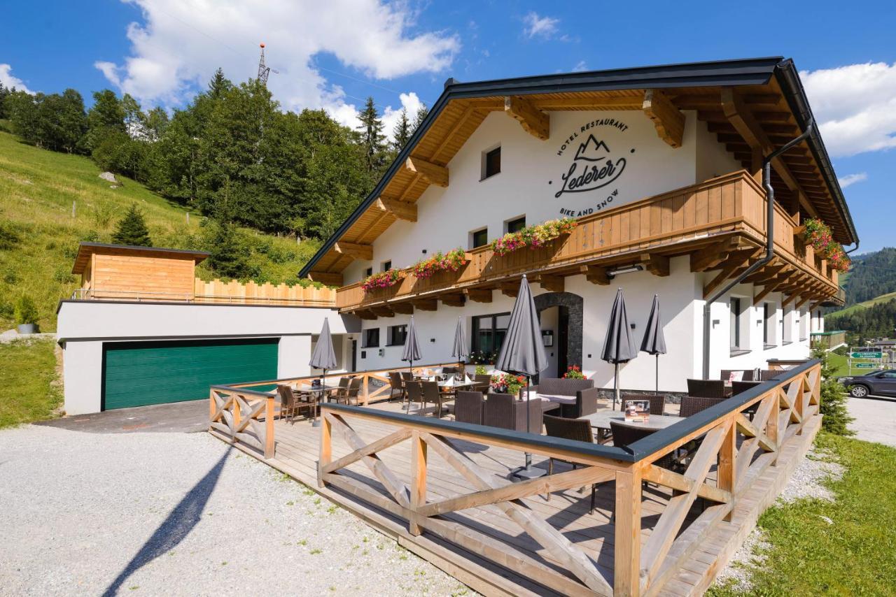Hotel-Restaurant Bike&Snow Lederer Mühlbach am Hochkönig Exteriör bild